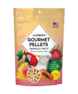 Lafeber Gourmet Pellets - Tropical Fruit - Macaw & Cockatoo Food 567g